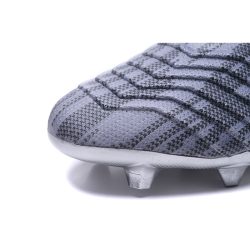 Pogba PP adidas Predator 18+ FG fodboldstøvler til børn - Grå Rød_2.jpg